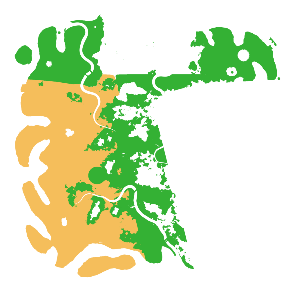 Biome Rust Map: Procedural Map, Size: 4500, Seed: 1537096438