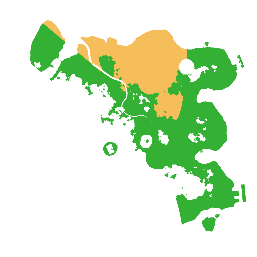 Biome Rust Map: Procedural Map, Size: 3000, Seed: 1048782436