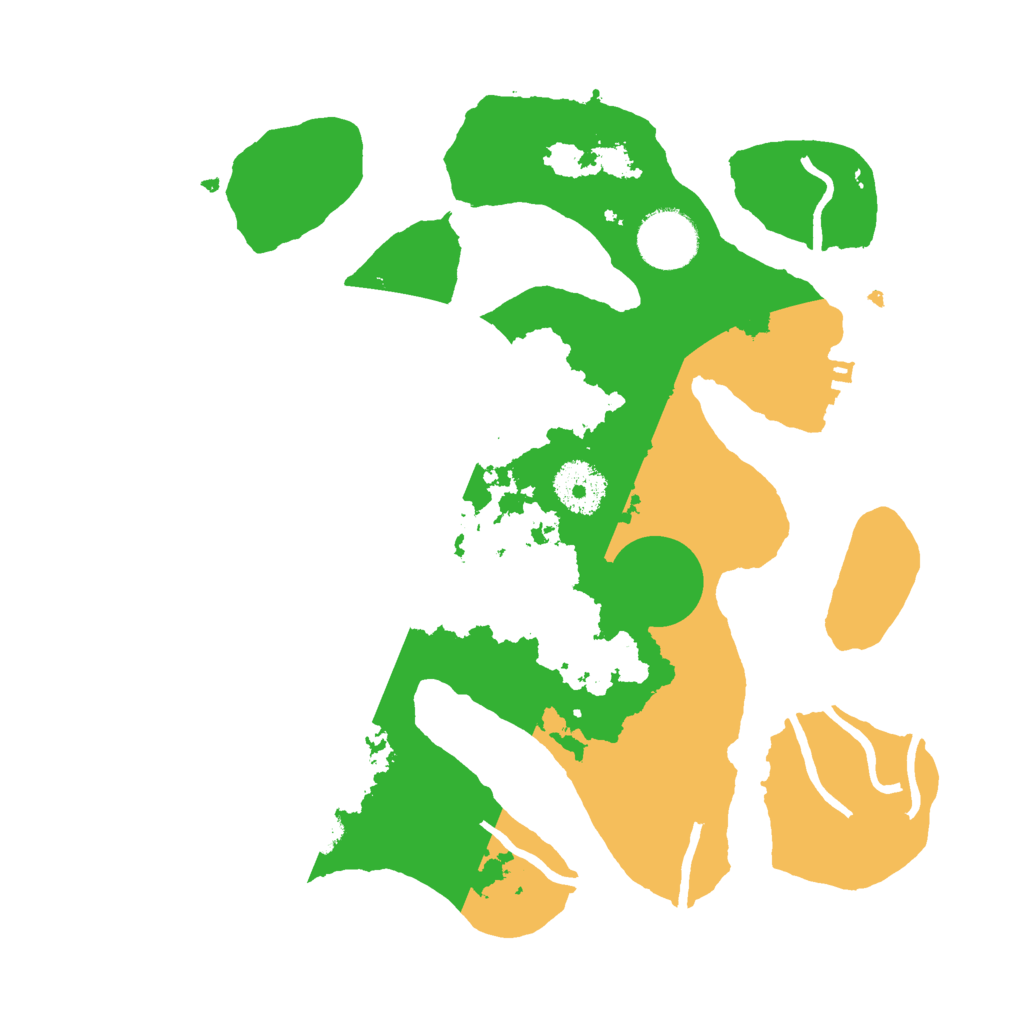 Biome Rust Map: Procedural Map, Size: 3000, Seed: 126773