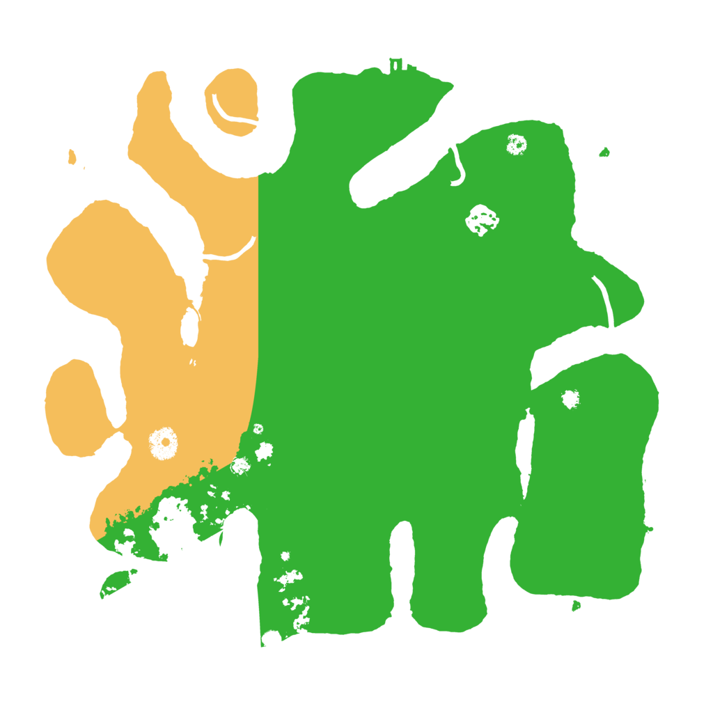 Biome Rust Map: Procedural Map, Size: 3500, Seed: 1564603824