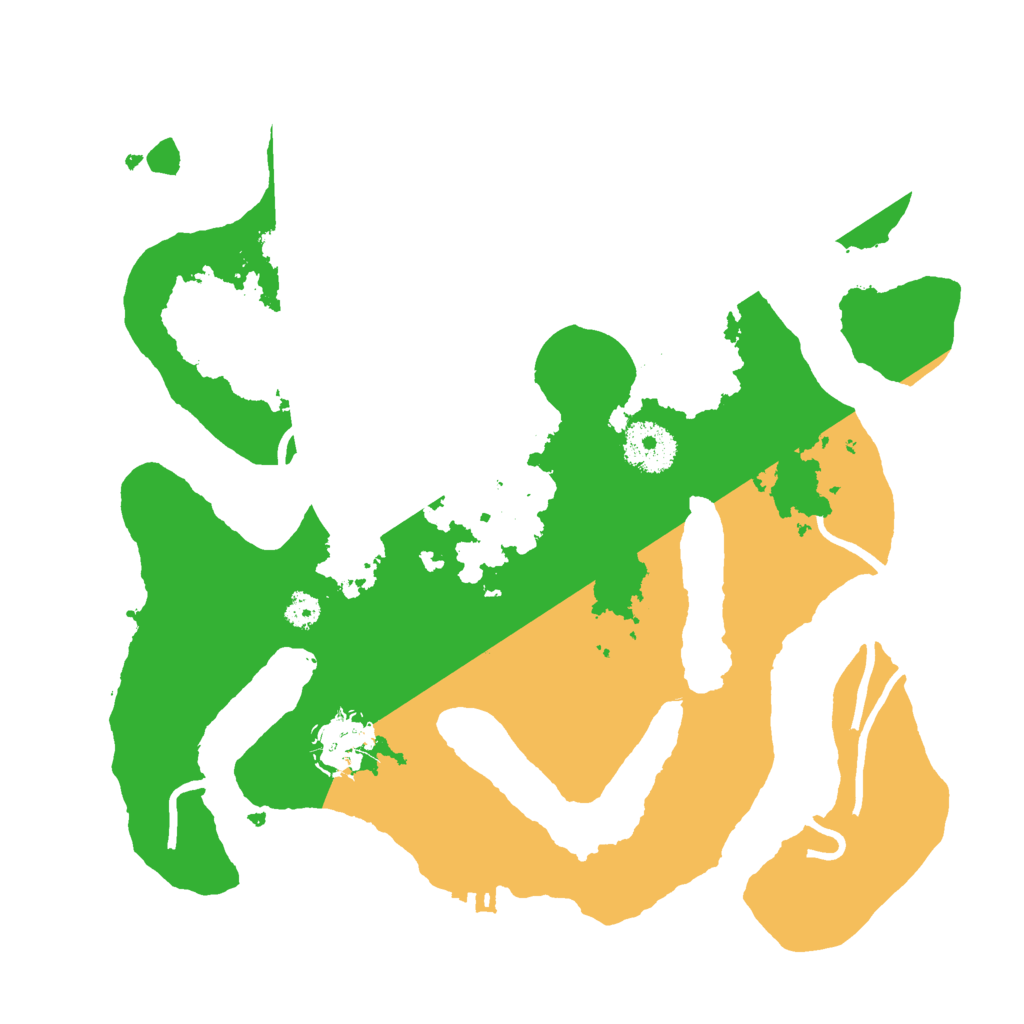 Biome Rust Map: Procedural Map, Size: 3000, Seed: 161099212