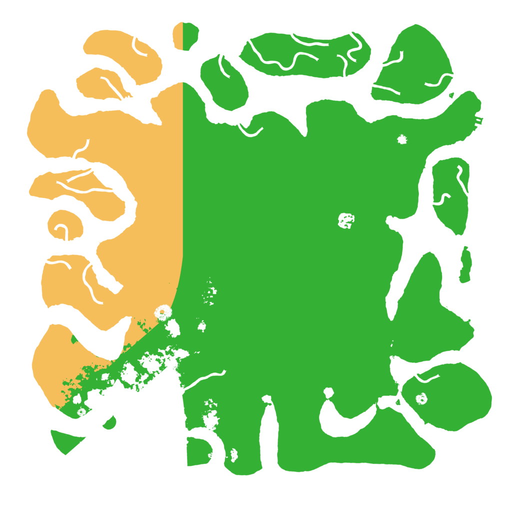 Biome Rust Map: Procedural Map, Size: 4655, Seed: 5000001