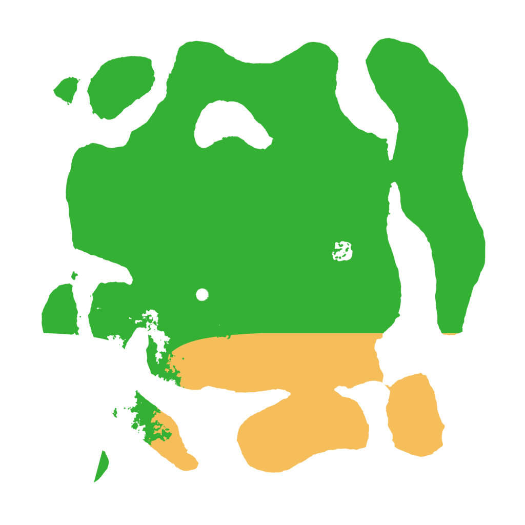 Biome Rust Map: Barren, Size: 3750, Seed: 4874