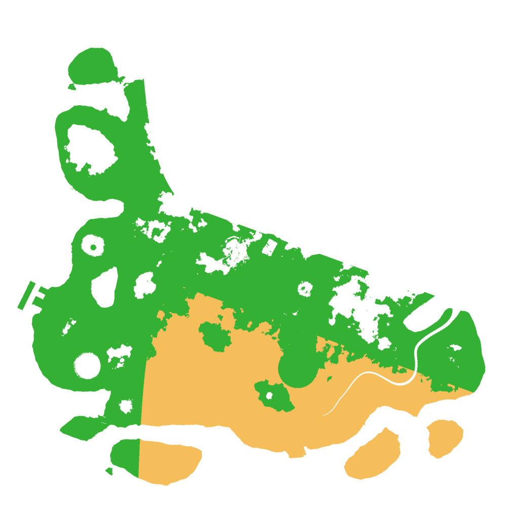 Biome Rust Map: Procedural Map, Size: 3500, Seed: 1716378469