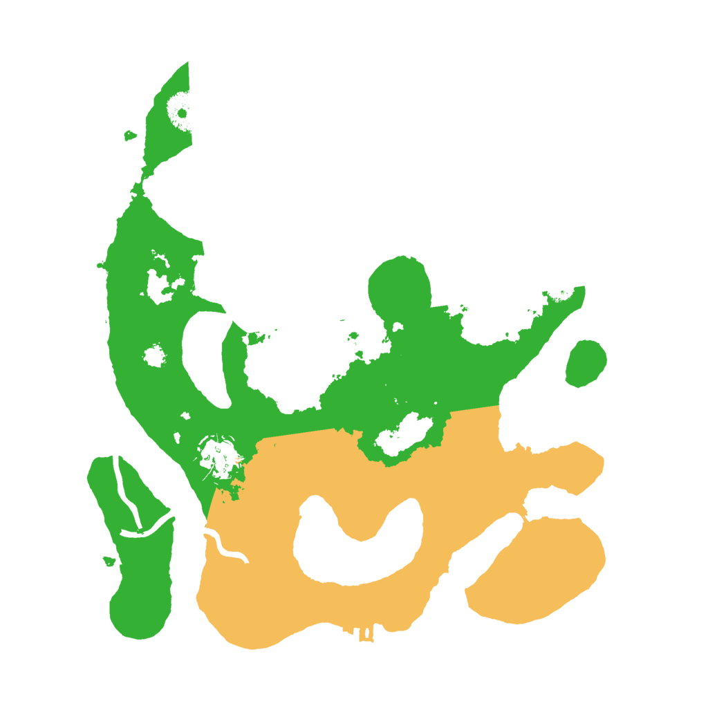 Biome Rust Map: Procedural Map, Size: 3000, Seed: 778683