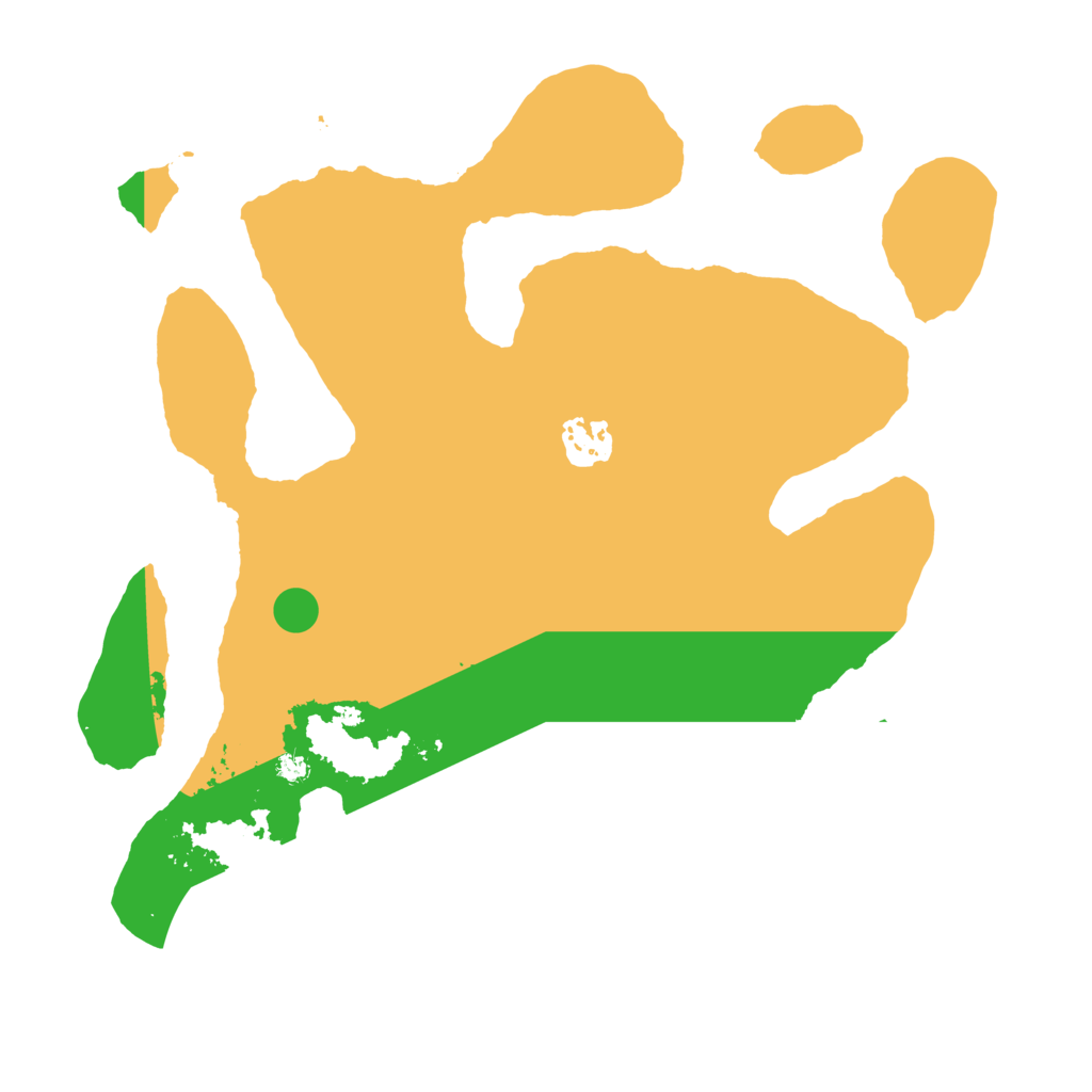 Biome Rust Map: Barren, Size: 3200, Seed: 534224