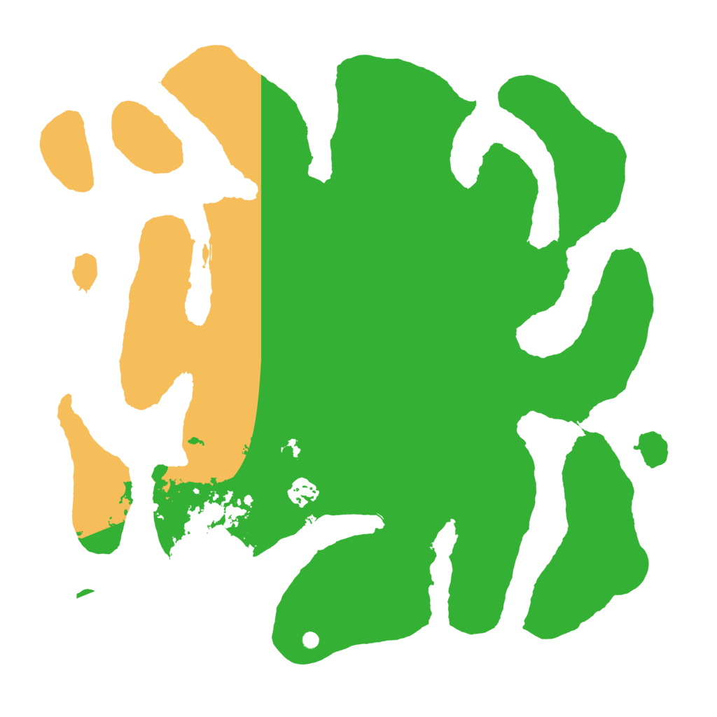 Biome Rust Map: Barren, Size: 3800, Seed: 241111