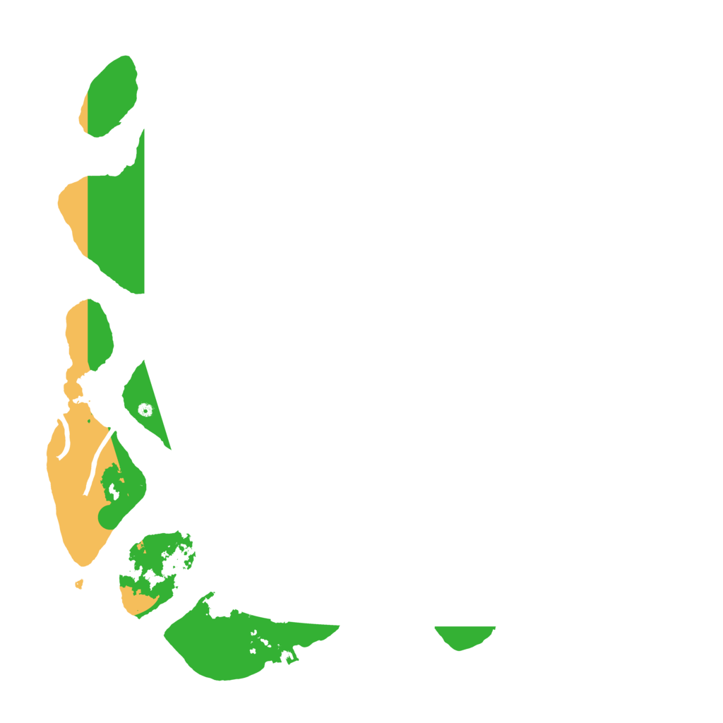 Biome Rust Map: Procedural Map, Size: 3850, Seed: 20667