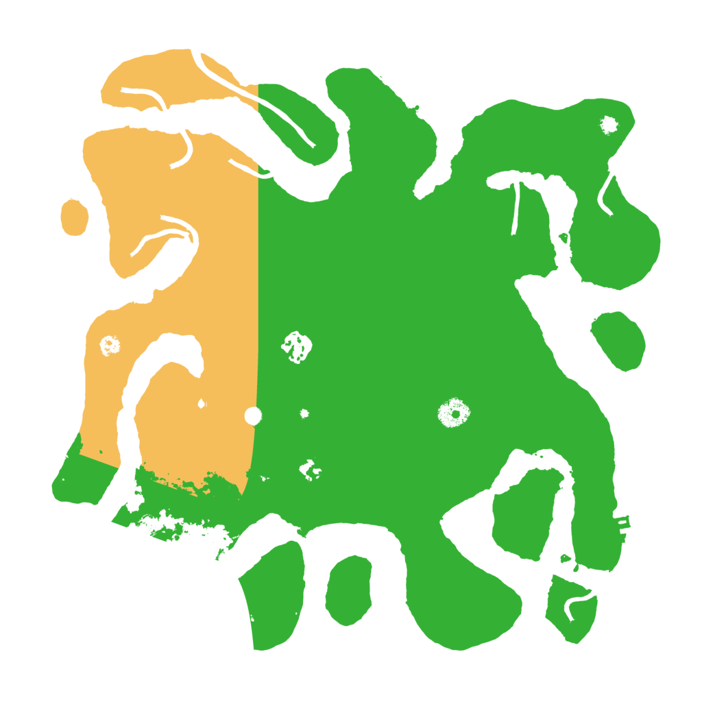 Biome Rust Map: Procedural Map, Size: 3550, Seed: 140712