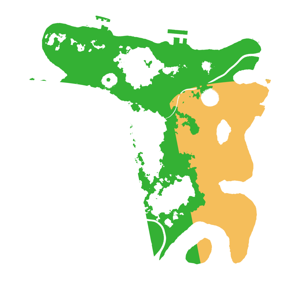 Biome Rust Map: Procedural Map, Size: 3000, Seed: 375398