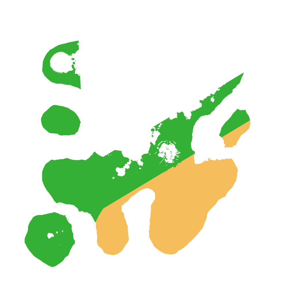 Biome Rust Map: Barren, Size: 2500, Seed: 513