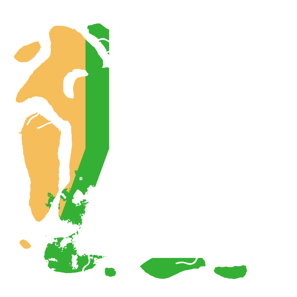 Biome Rust Map: Procedural Map, Size: 4500, Seed: 1212121212