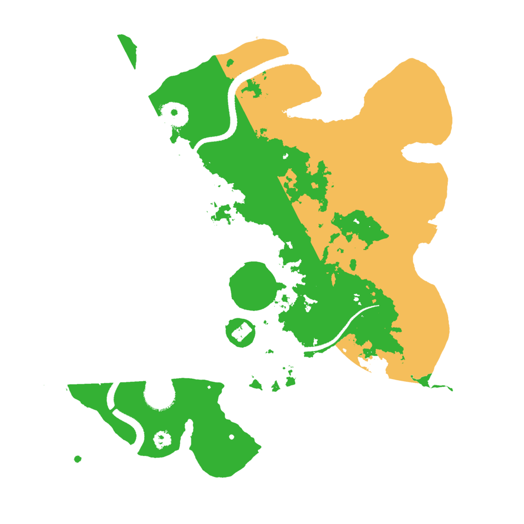 Biome Rust Map: Procedural Map, Size: 3000, Seed: 786911