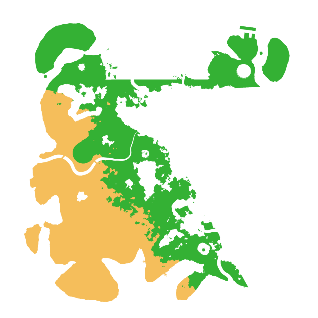 Biome Rust Map: Procedural Map, Size: 4000, Seed: 2031717732