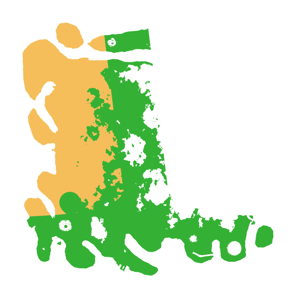 Biome Rust Map: Procedural Map, Size: 3700, Seed: 896488564