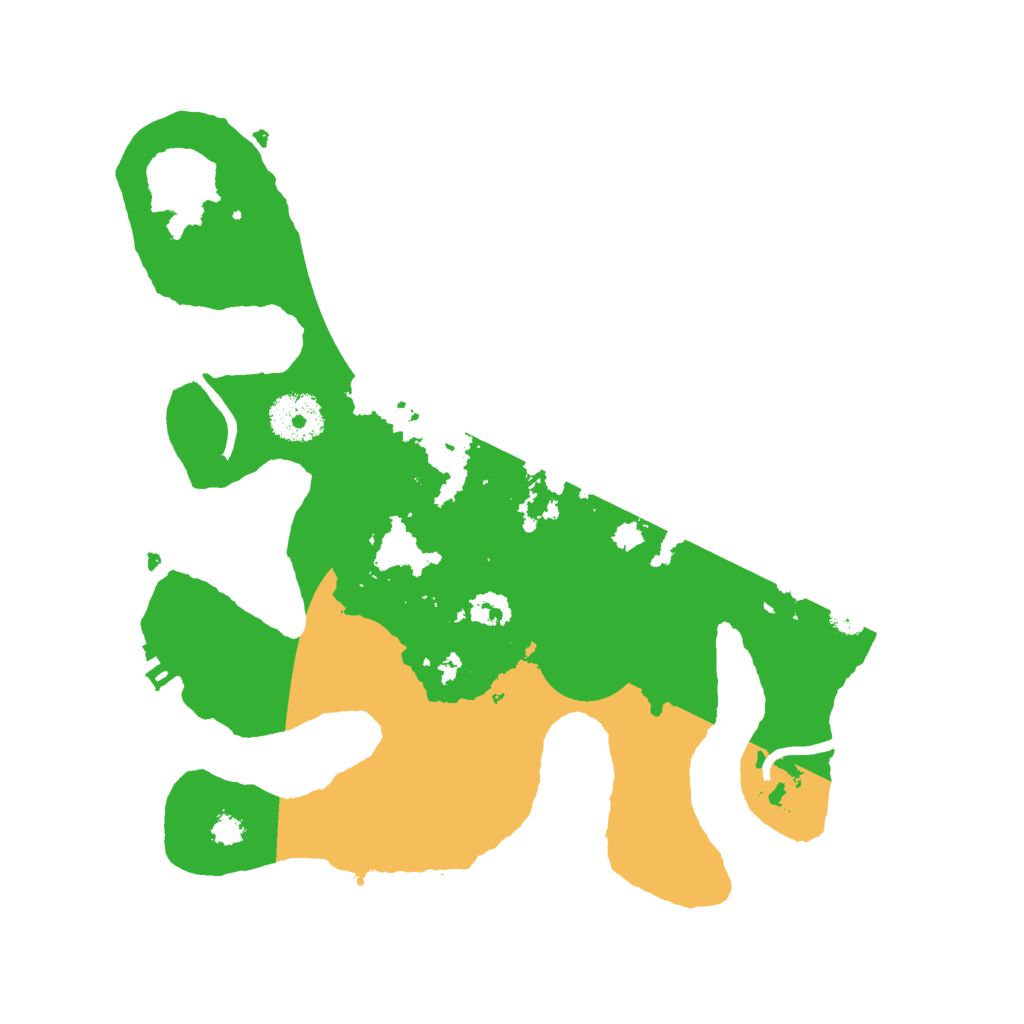 Biome Rust Map: Procedural Map, Size: 3000, Seed: 182203