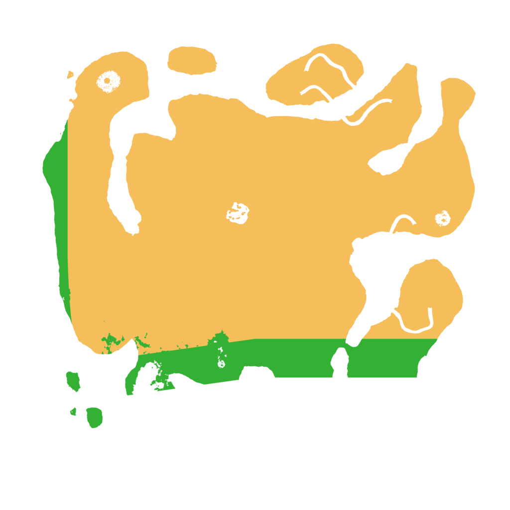 Biome Rust Map: Procedural Map, Size: 3500, Seed: 1610585717