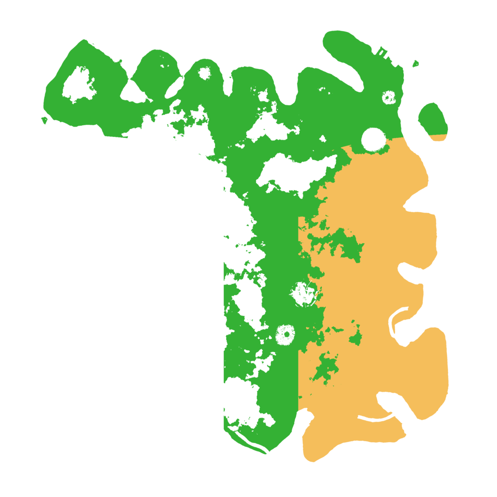 Biome Rust Map: Procedural Map, Size: 3700, Seed: 716476