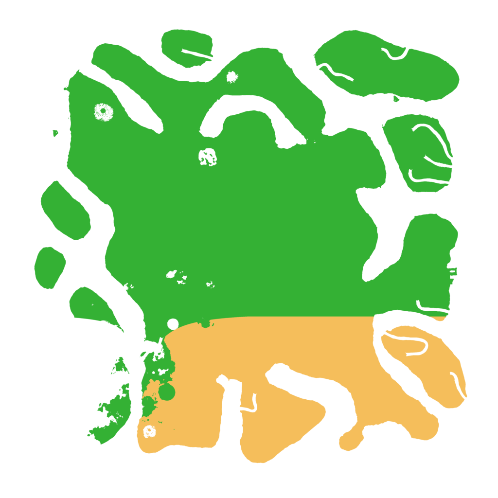 Biome Rust Map: Procedural Map, Size: 4000, Seed: 46436