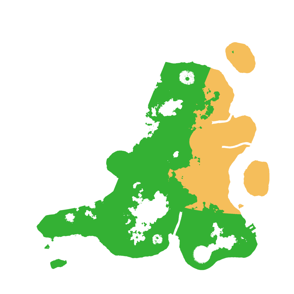 Biome Rust Map: Procedural Map, Size: 3000, Seed: 318103
