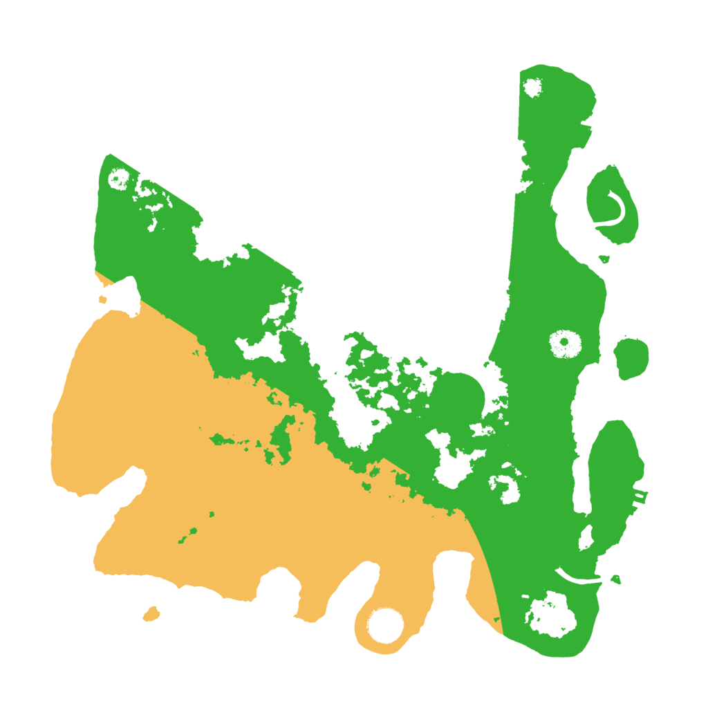 Biome Rust Map: Procedural Map, Size: 3500, Seed: 9654875