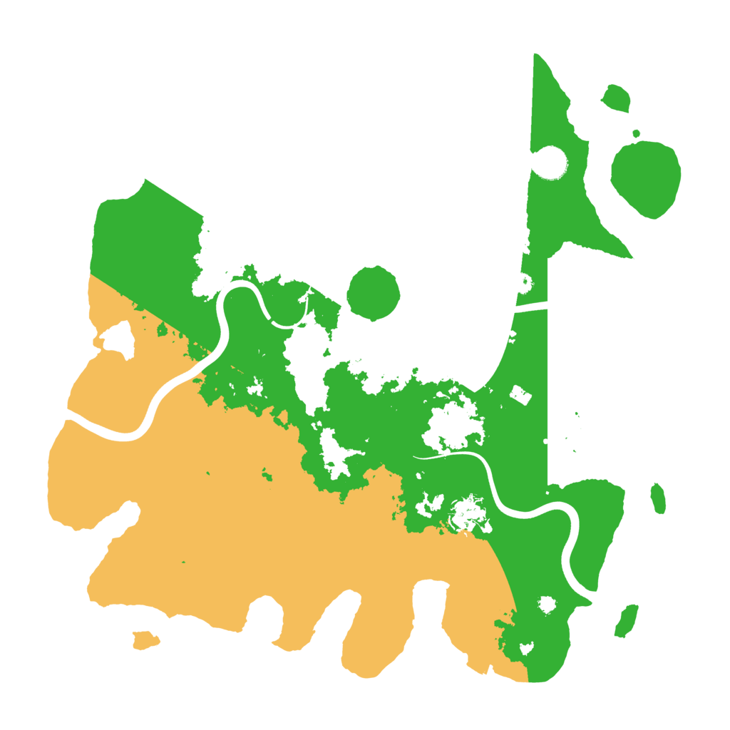 Biome Rust Map: Procedural Map, Size: 3800, Seed: 9654875