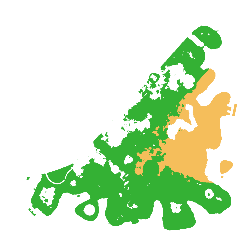 Biome Rust Map: Procedural Map, Size: 4000, Seed: 286871