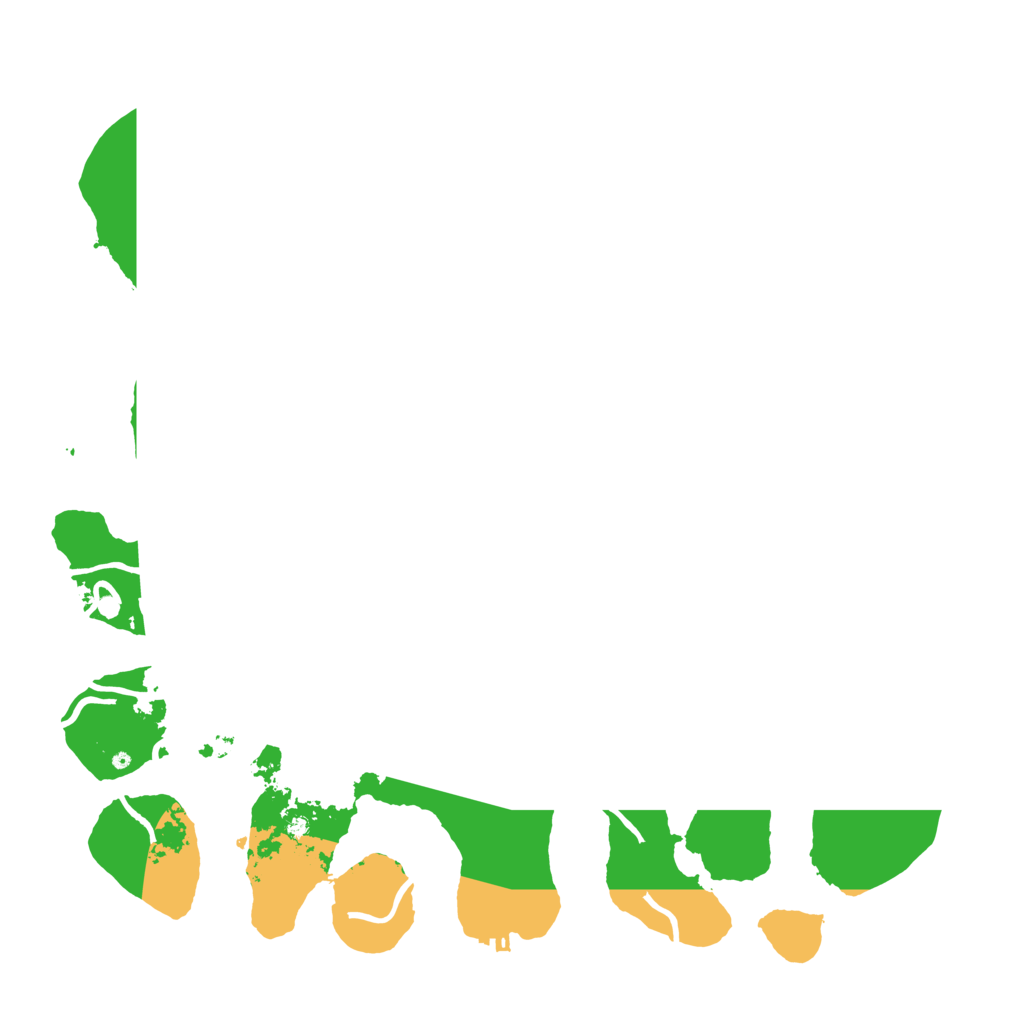 Biome Rust Map: Procedural Map, Size: 4300, Seed: 1746785652