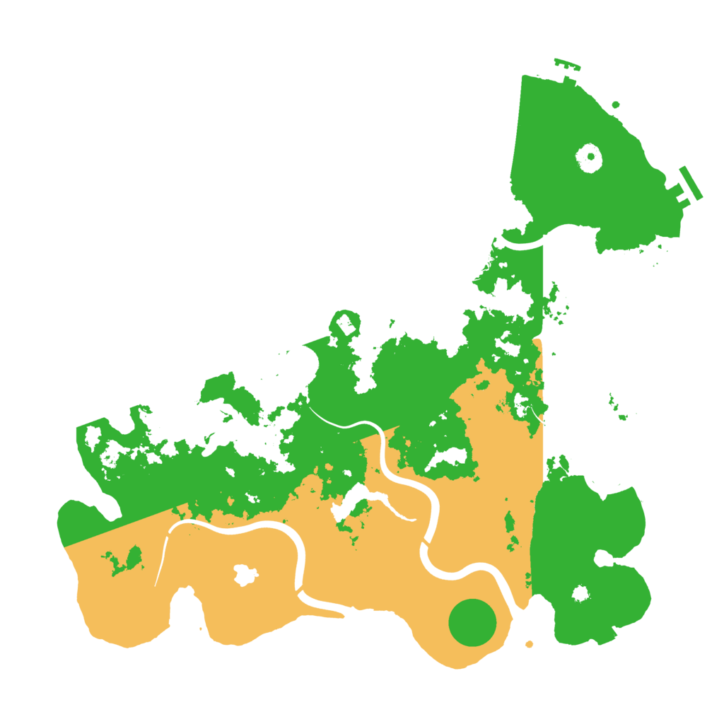 Biome Rust Map: Procedural Map, Size: 4000, Seed: 11252021