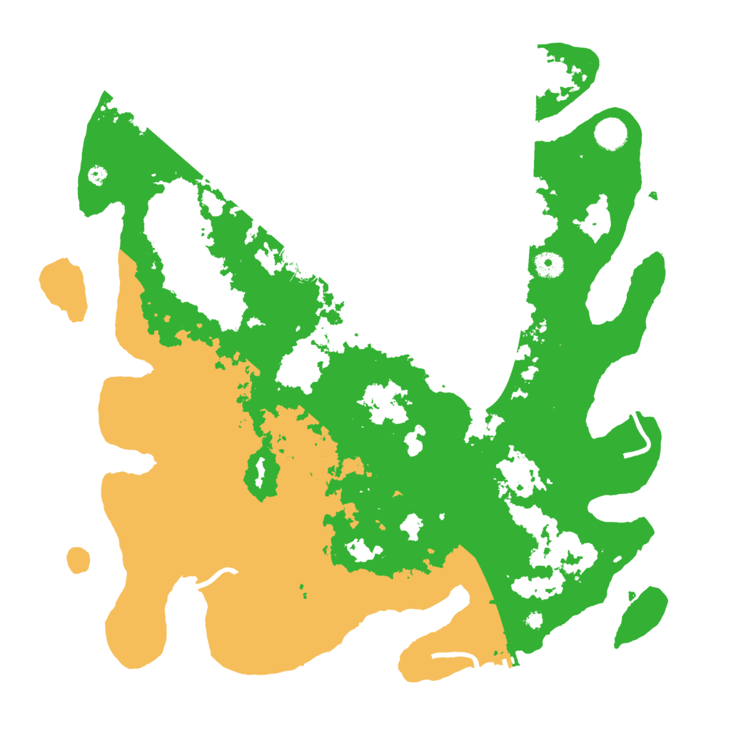 Biome Rust Map: Procedural Map, Size: 4000, Seed: 46453543