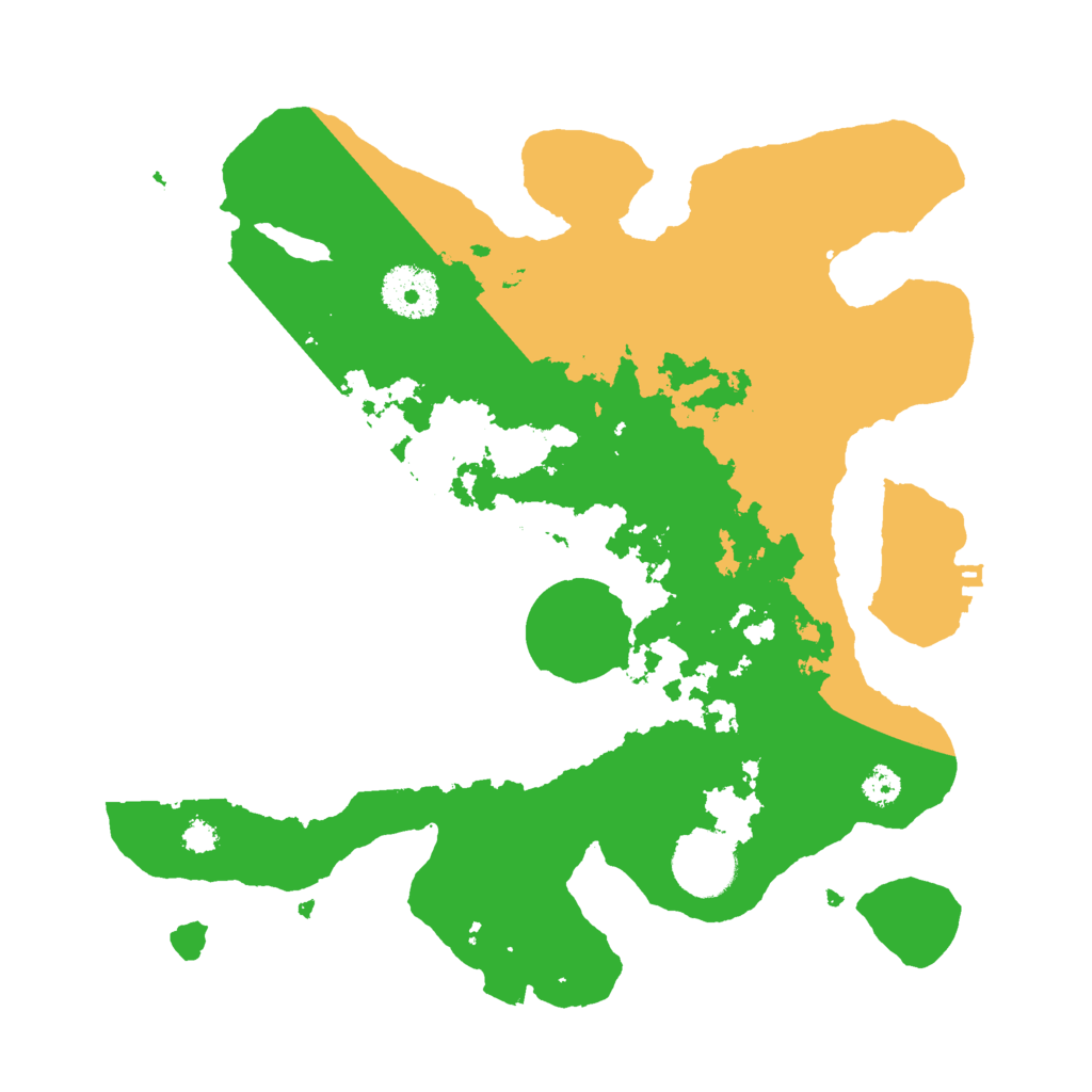 Biome Rust Map: Procedural Map, Size: 3000, Seed: 93926