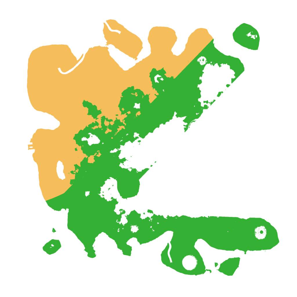 Biome Rust Map: Procedural Map, Size: 3550, Seed: 548223