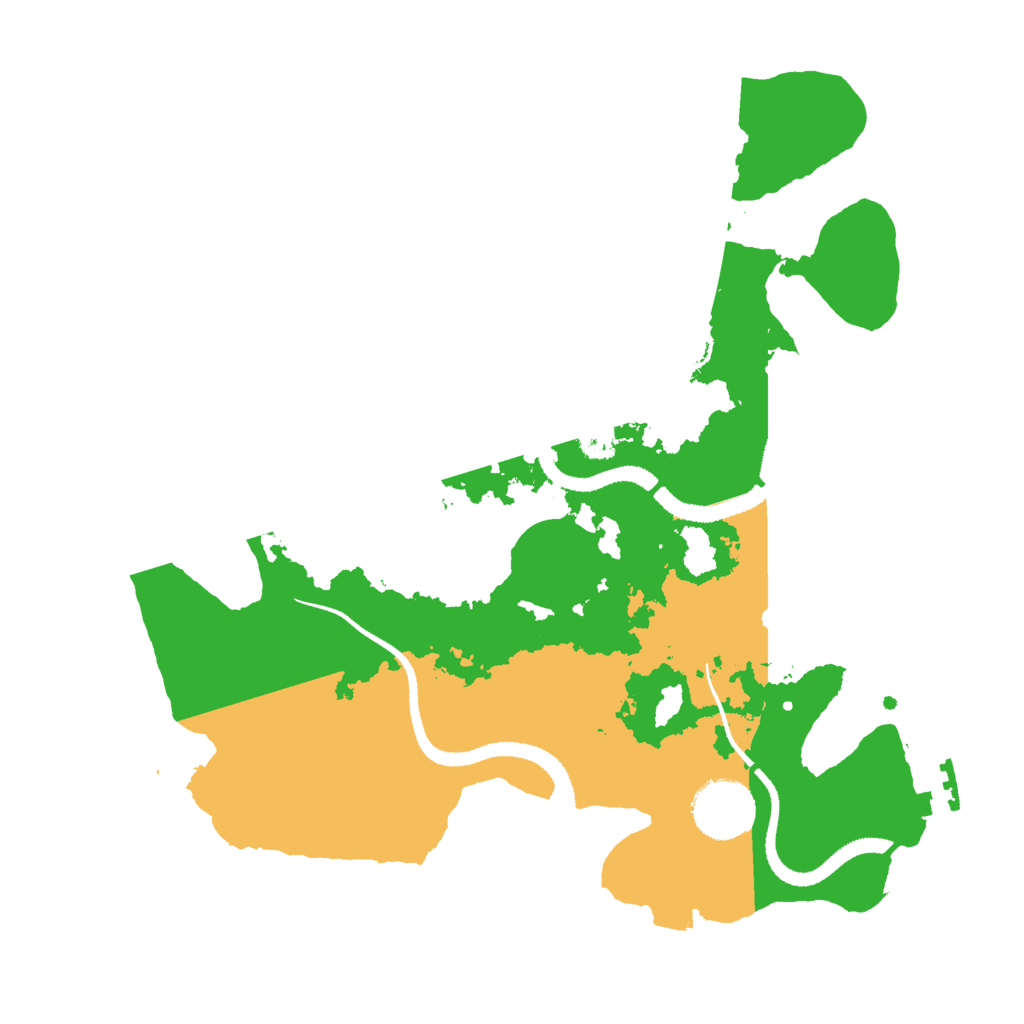 Biome Rust Map: Procedural Map, Size: 3000, Seed: 1692088