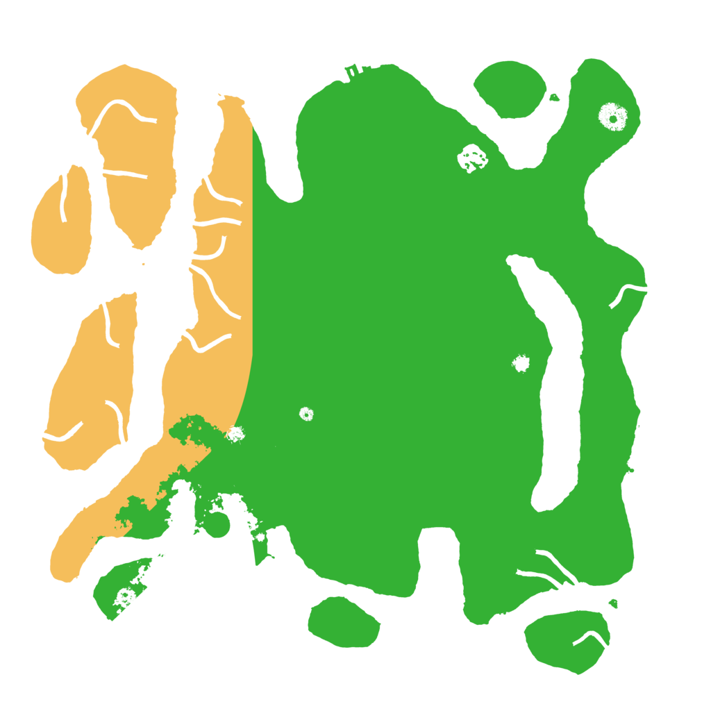 Biome Rust Map: Procedural Map, Size: 3800, Seed: 215745413