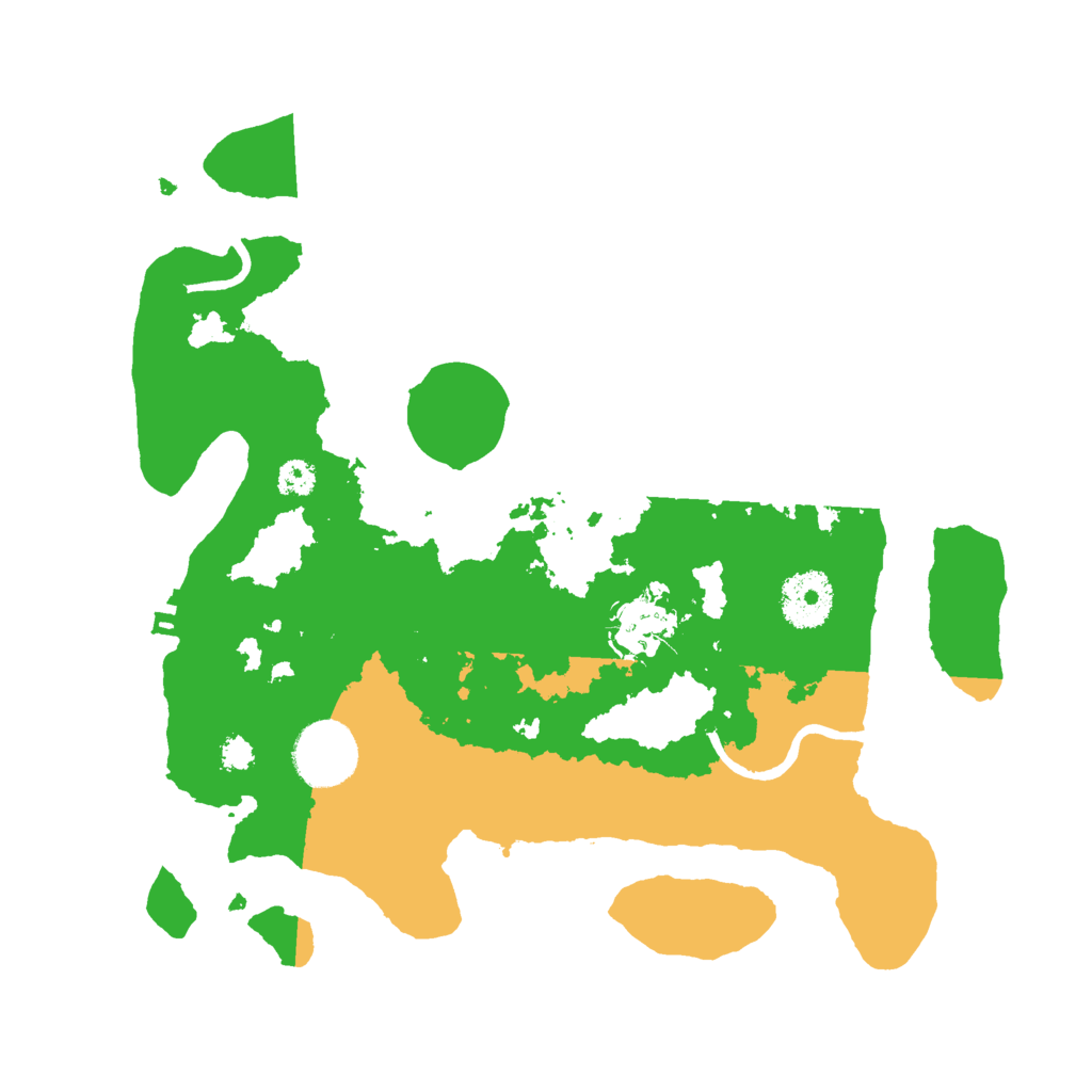 Biome Rust Map: Procedural Map, Size: 3000, Seed: 1503305843