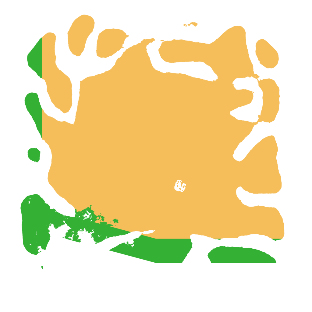 Biome Rust Map: Barren, Size: 4000, Seed: 1219881739