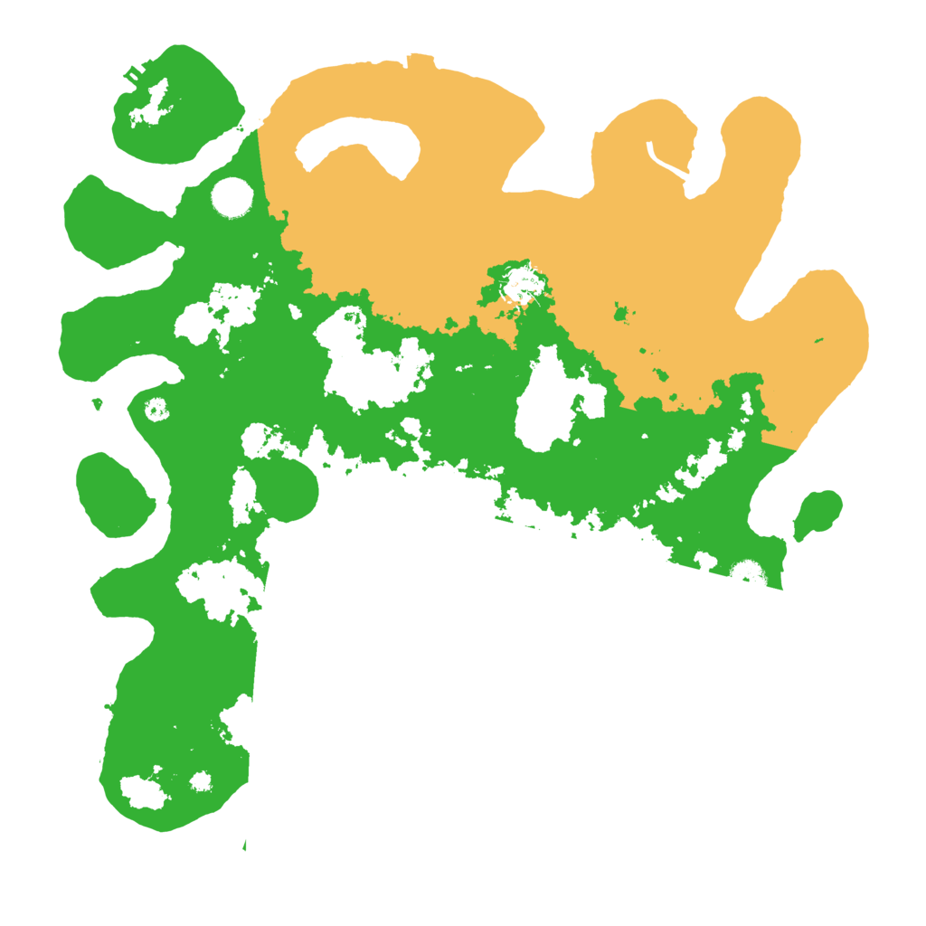 Biome Rust Map: Procedural Map, Size: 4000, Seed: 54612