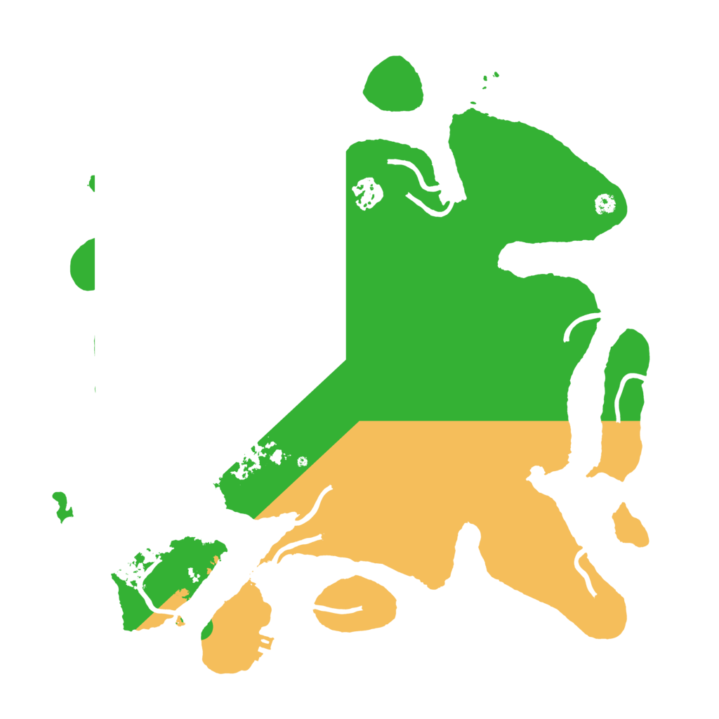 Biome Rust Map: Procedural Map, Size: 3550, Seed: 912963