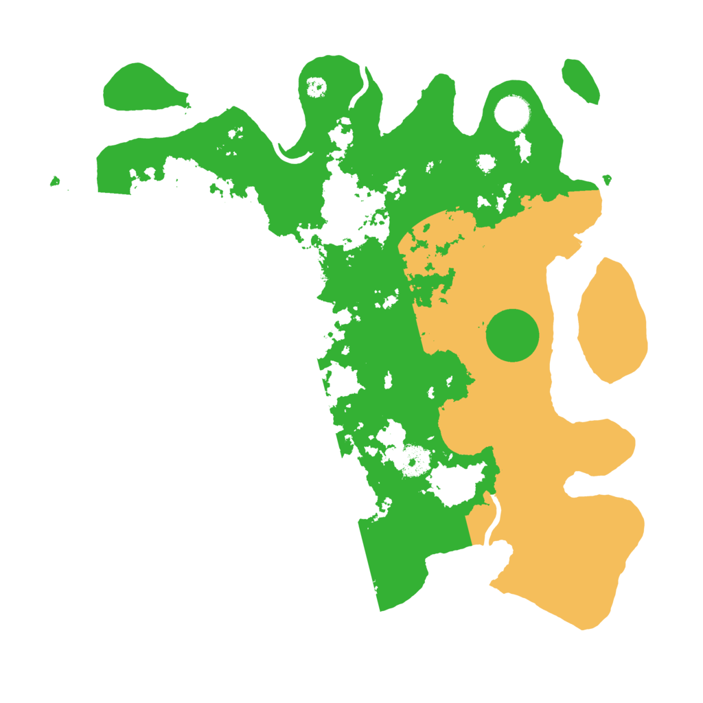 Biome Rust Map: Procedural Map, Size: 3500, Seed: 1073864791