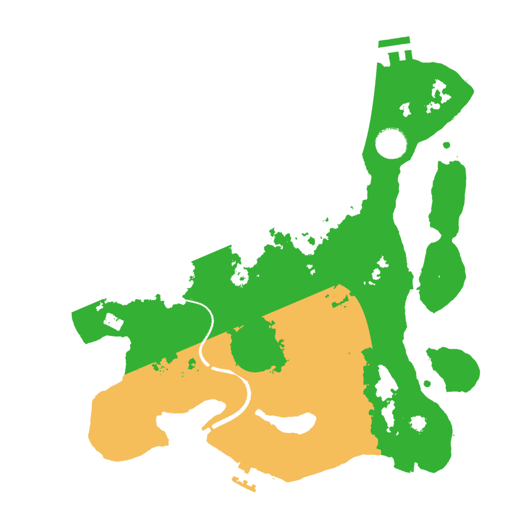 Biome Rust Map: Procedural Map, Size: 3000, Seed: 11042021