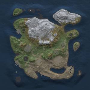 Thumbnail Rust Map: Procedural Map, Size: 2900, Seed: 3085, 10 Monuments