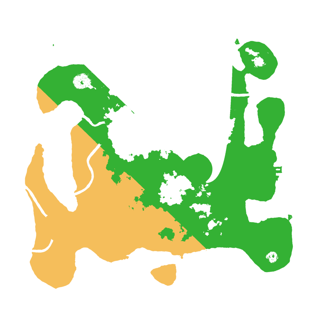 Biome Rust Map: Procedural Map, Size: 3000, Seed: 6544889