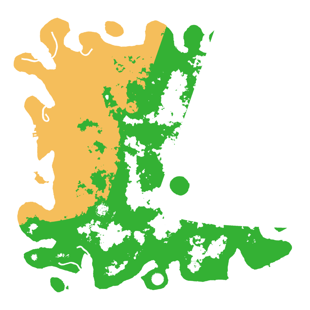 Biome Rust Map: Procedural Map, Size: 4500, Seed: 100014