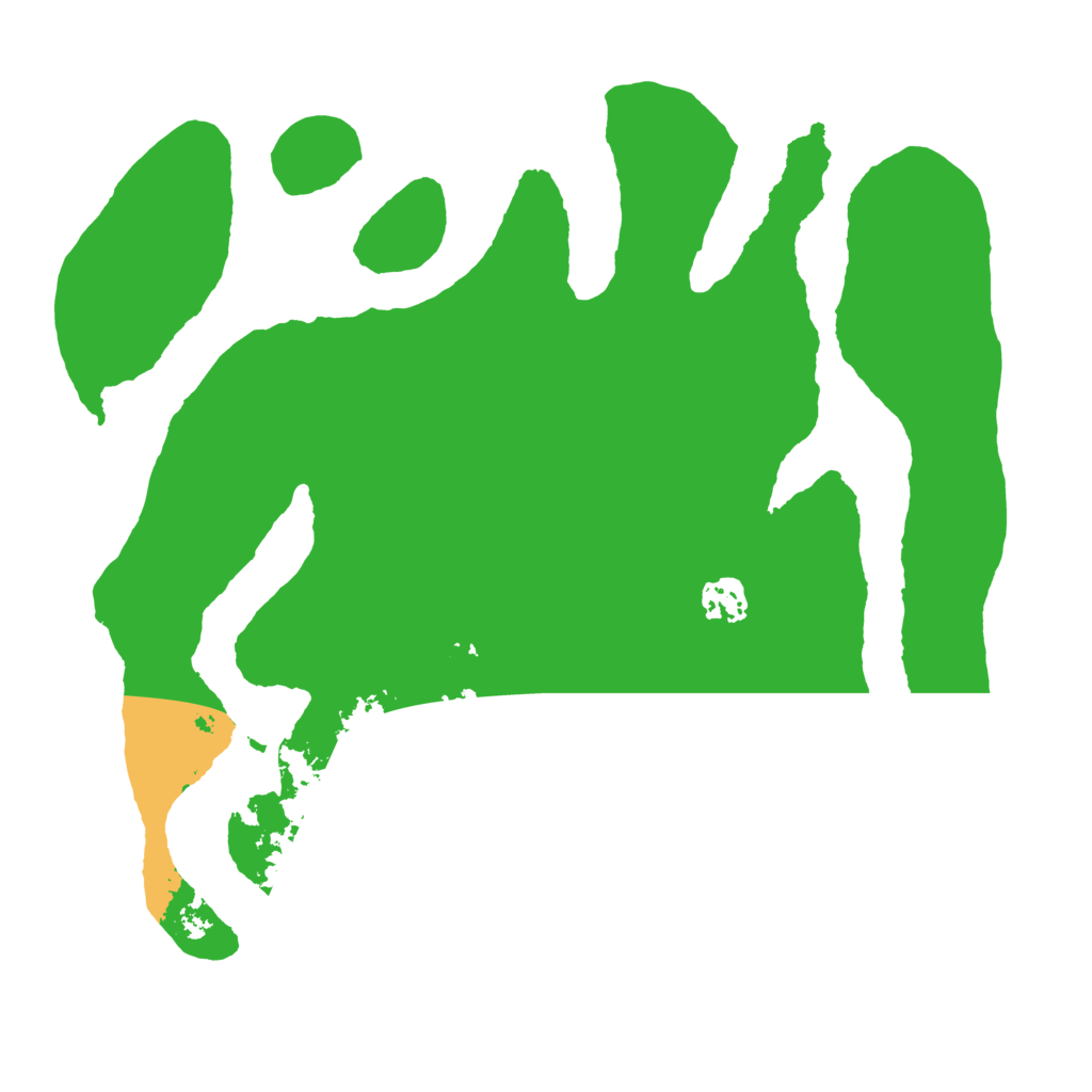 Biome Rust Map: Barren, Size: 3500, Seed: 2169