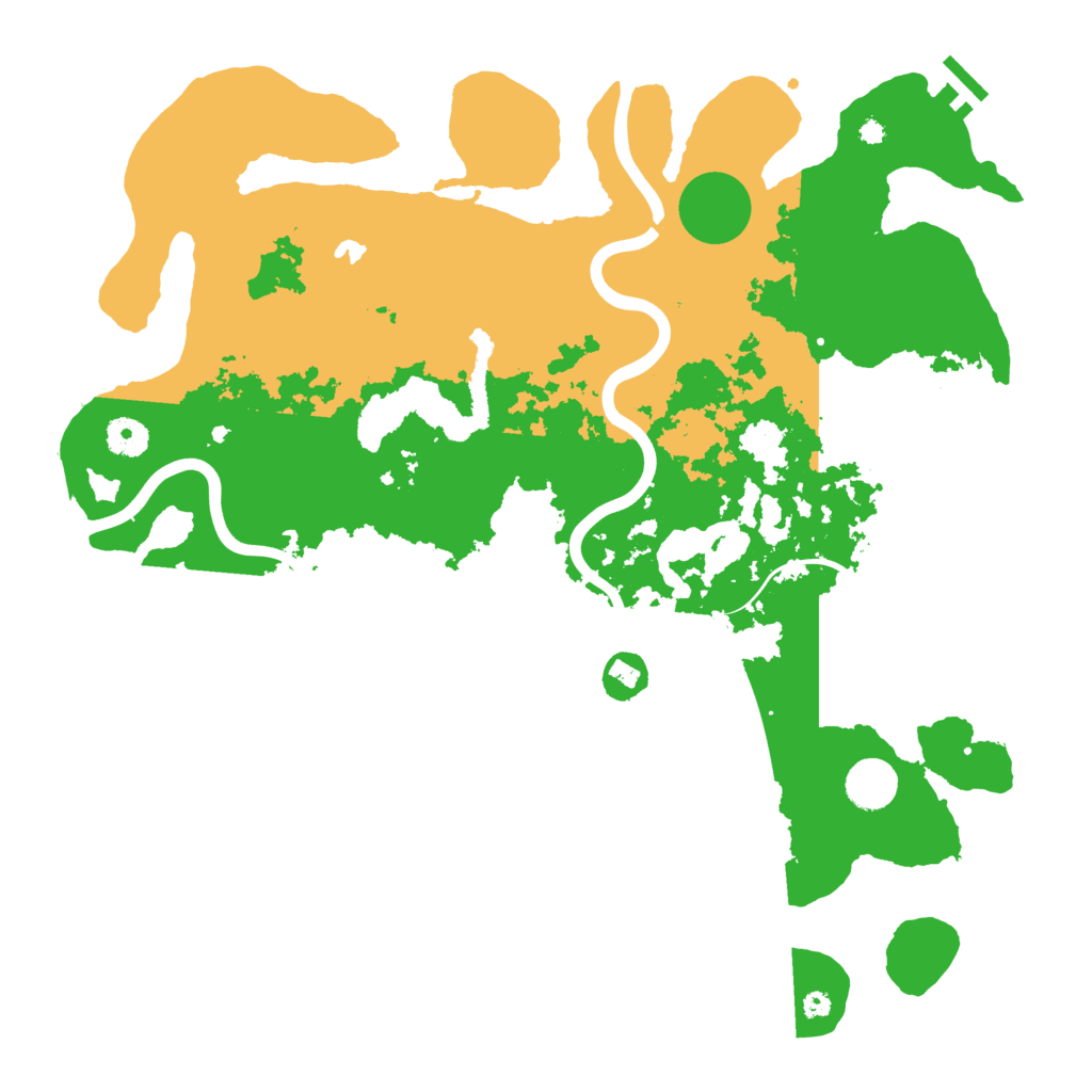 Biome Rust Map: Procedural Map, Size: 4000, Seed: 670901