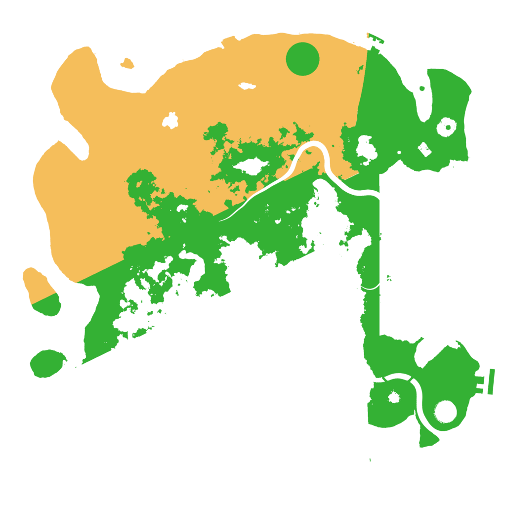 Biome Rust Map: Procedural Map, Size: 4000, Seed: 1935