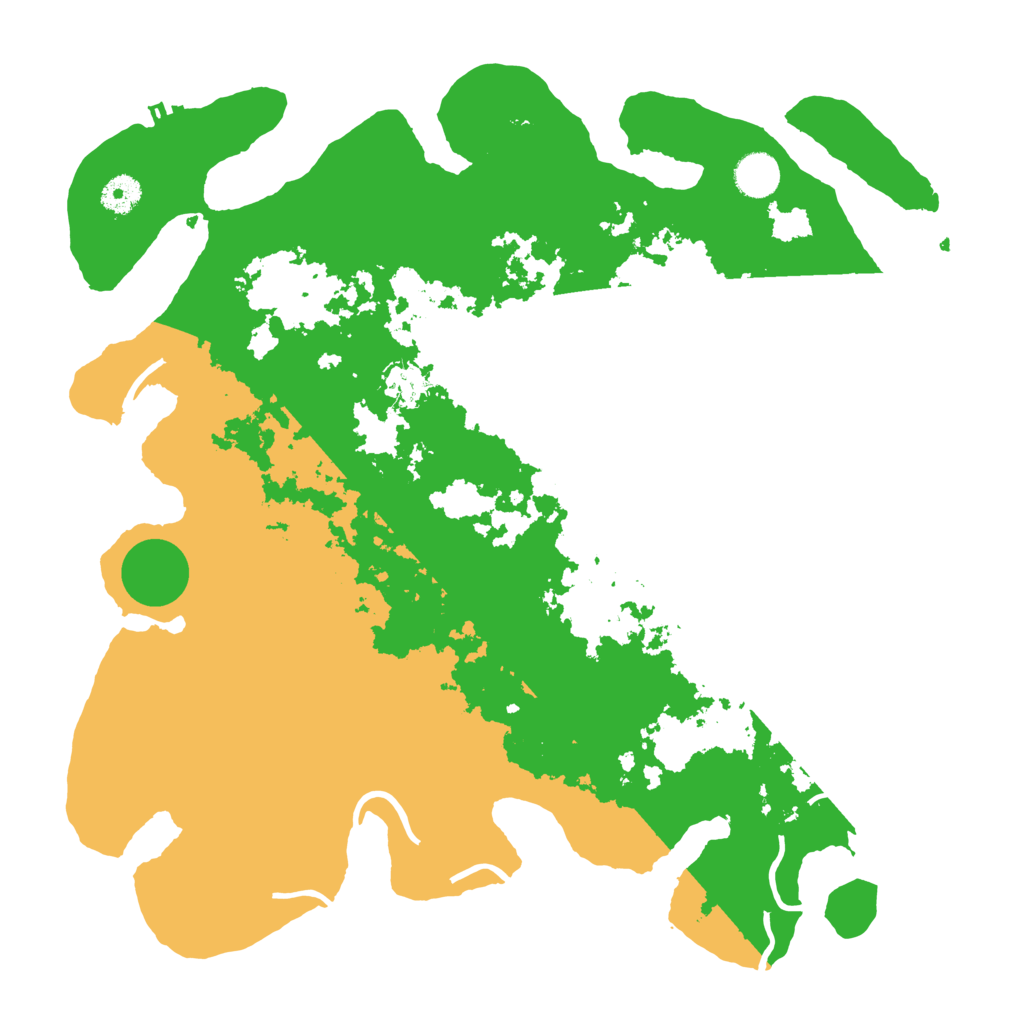 Biome Rust Map: Procedural Map, Size: 4000, Seed: 322521