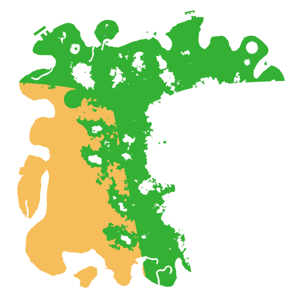 Biome Rust Map: Procedural Map, Size: 4500, Seed: 100004