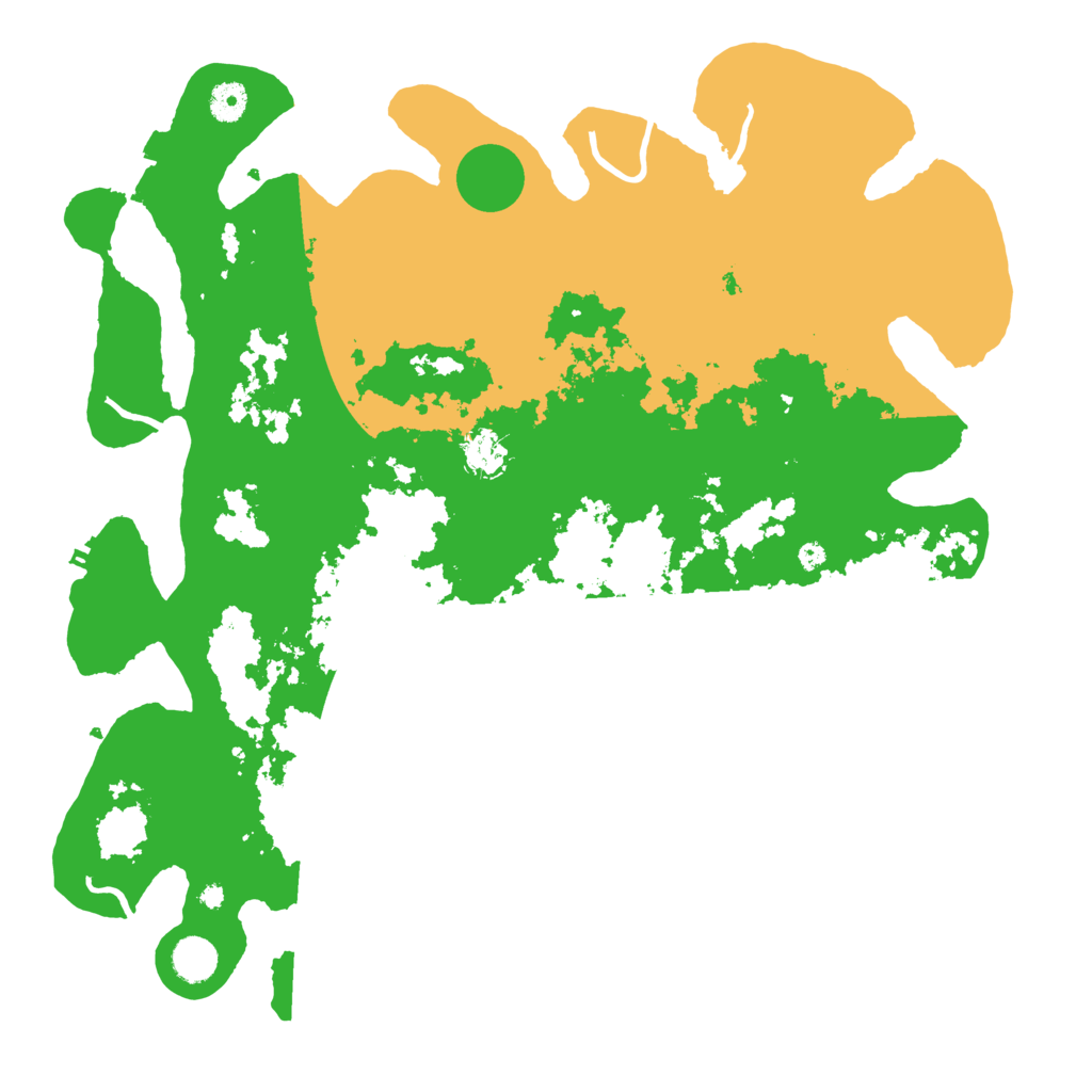 Biome Rust Map: Procedural Map, Size: 4250, Seed: 7030