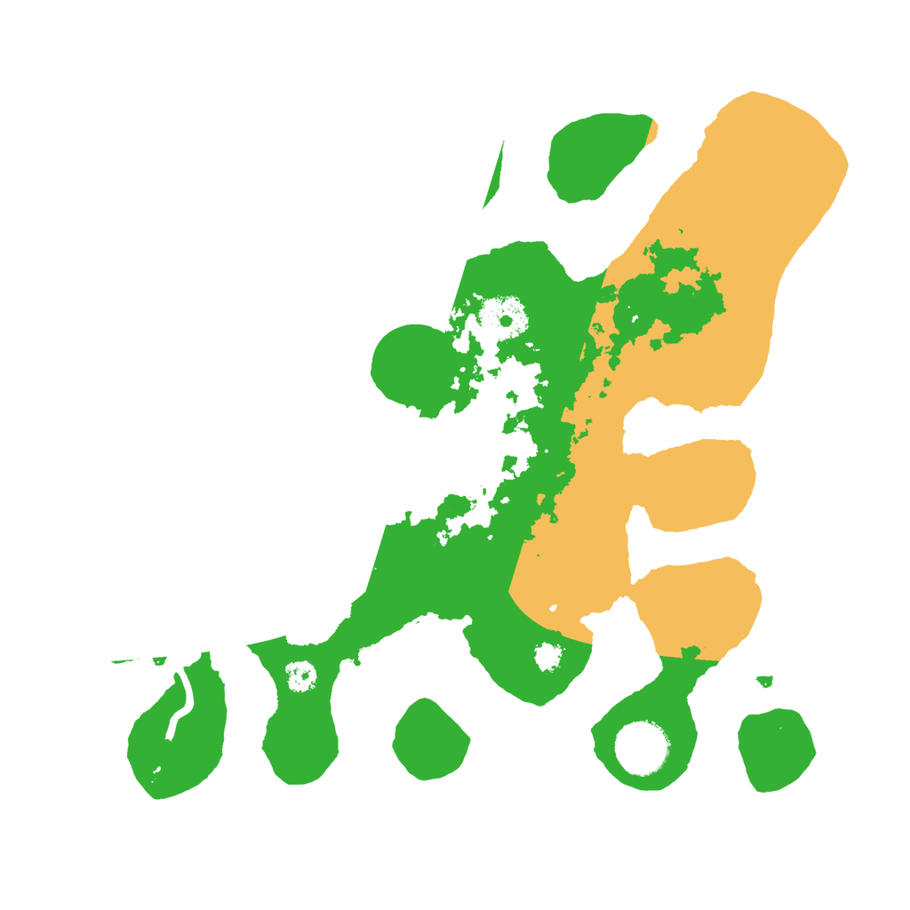 Biome Rust Map: Procedural Map, Size: 3000, Seed: 198932